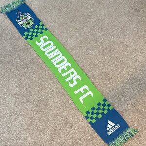 Adidas Sounders FC Green and Blue Scarf (2013)
